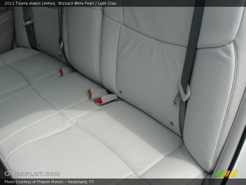 Blizzard White Pearl / Light Gray 2011 Toyota Avalon Limited