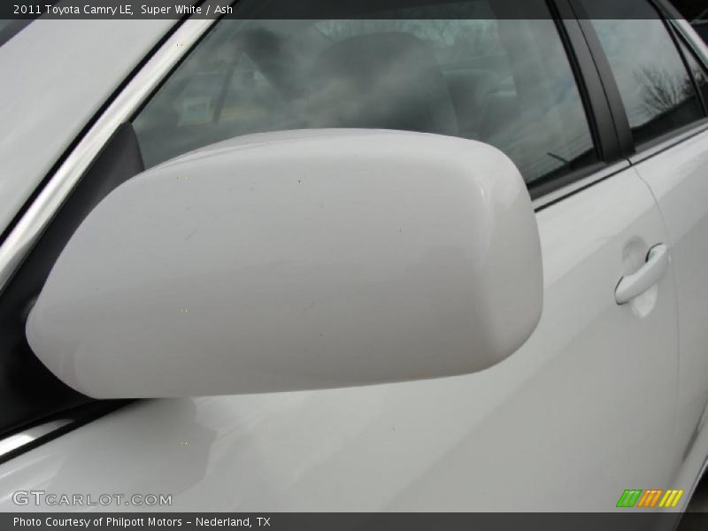 Super White / Ash 2011 Toyota Camry LE