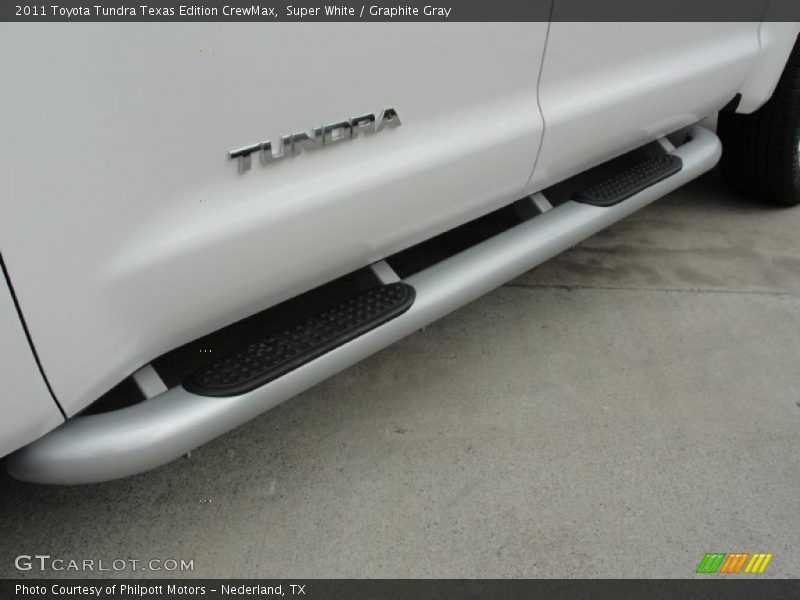 Super White / Graphite Gray 2011 Toyota Tundra Texas Edition CrewMax
