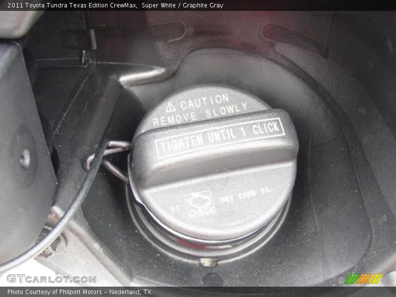 Super White / Graphite Gray 2011 Toyota Tundra Texas Edition CrewMax