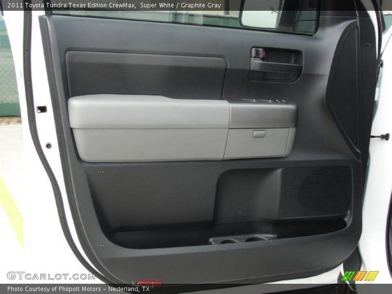 Super White / Graphite Gray 2011 Toyota Tundra Texas Edition CrewMax