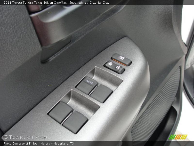 Super White / Graphite Gray 2011 Toyota Tundra Texas Edition CrewMax