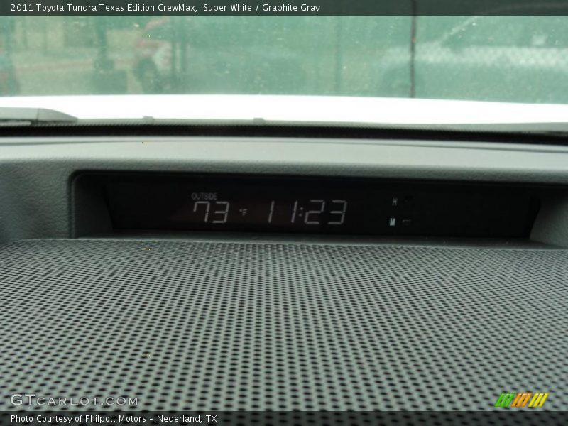 Super White / Graphite Gray 2011 Toyota Tundra Texas Edition CrewMax
