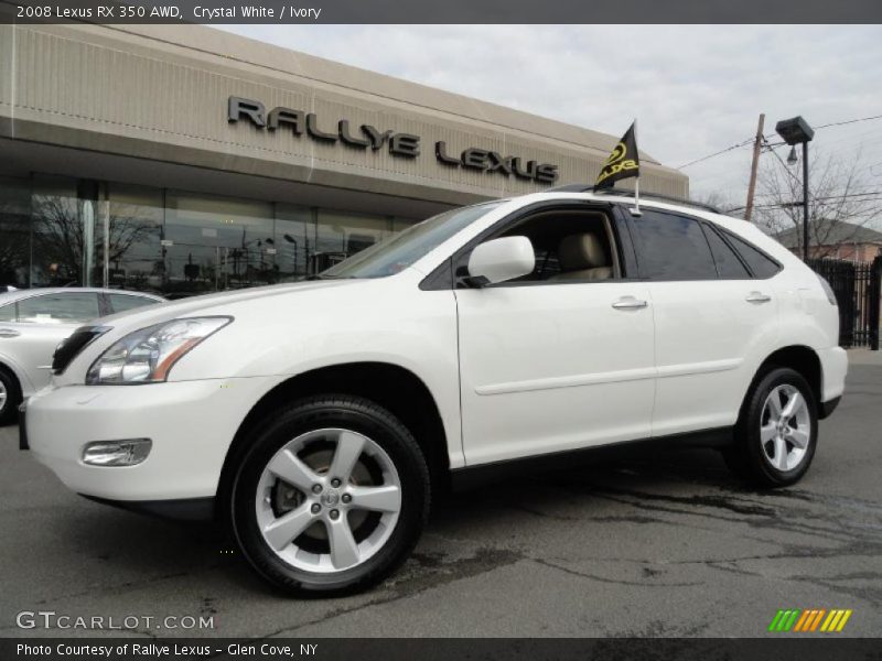 Crystal White / Ivory 2008 Lexus RX 350 AWD