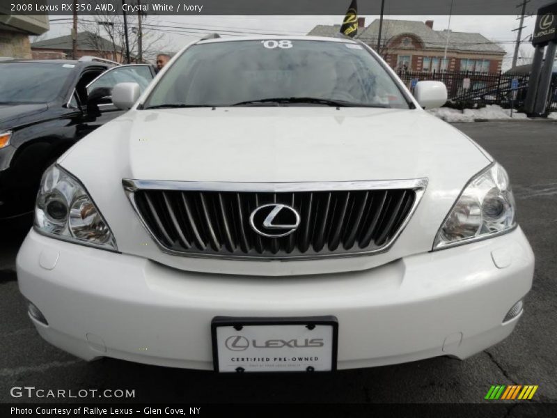 Crystal White / Ivory 2008 Lexus RX 350 AWD