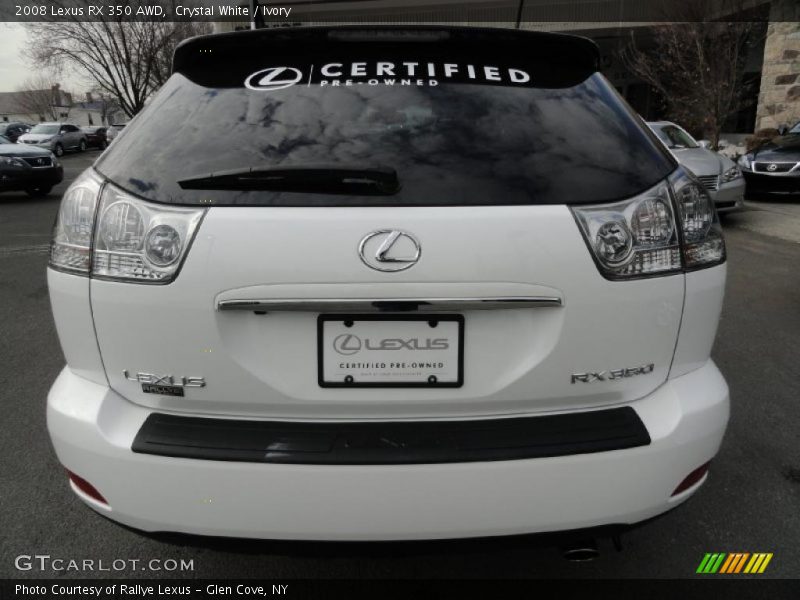 Crystal White / Ivory 2008 Lexus RX 350 AWD