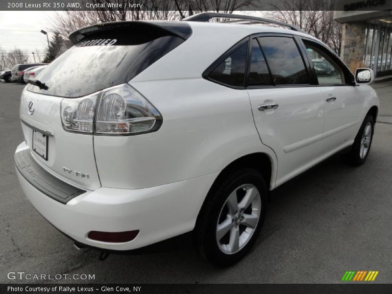 Crystal White / Ivory 2008 Lexus RX 350 AWD