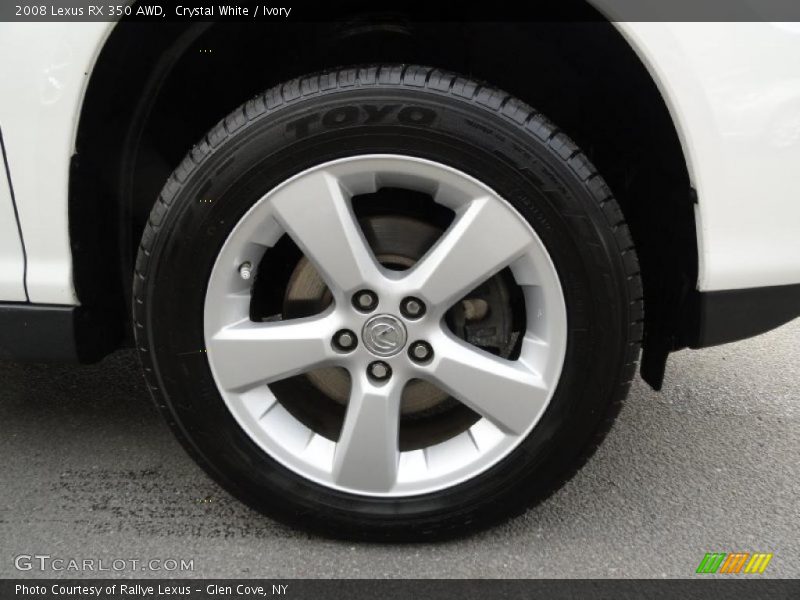 Crystal White / Ivory 2008 Lexus RX 350 AWD