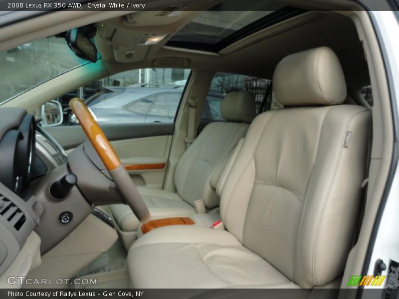 Crystal White / Ivory 2008 Lexus RX 350 AWD