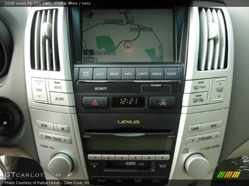Crystal White / Ivory 2008 Lexus RX 350 AWD