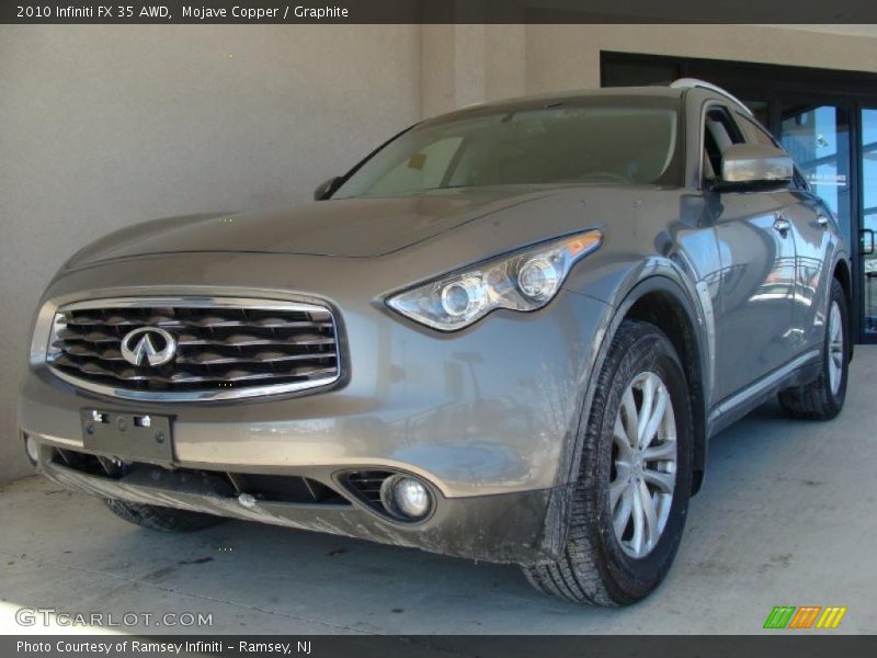 Mojave Copper / Graphite 2010 Infiniti FX 35 AWD