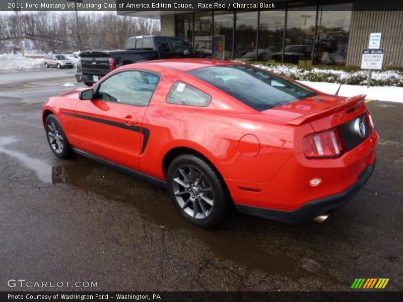Race Red / Charcoal Black 2011 Ford Mustang V6 Mustang Club of America Edition Coupe