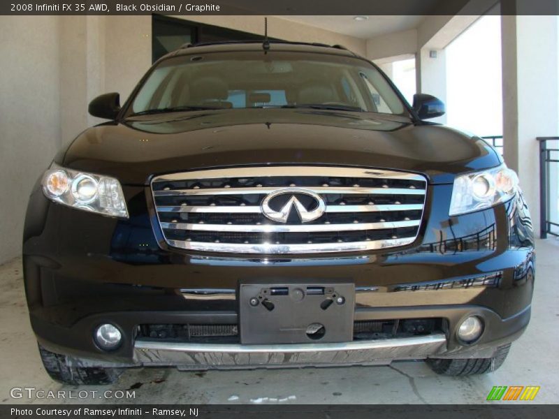 Black Obsidian / Graphite 2008 Infiniti FX 35 AWD