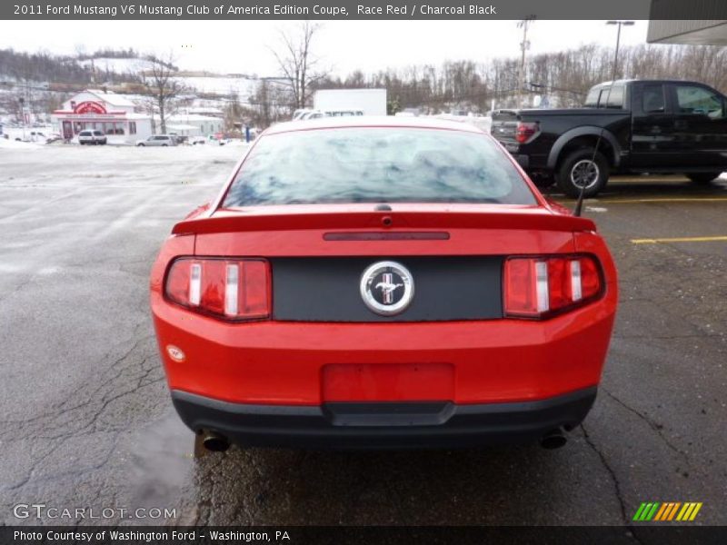 Race Red / Charcoal Black 2011 Ford Mustang V6 Mustang Club of America Edition Coupe