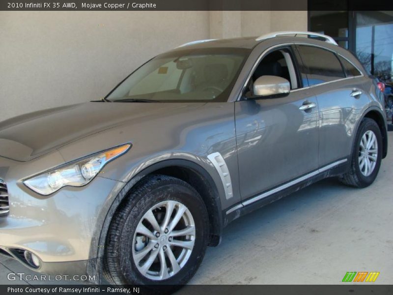 Mojave Copper / Graphite 2010 Infiniti FX 35 AWD