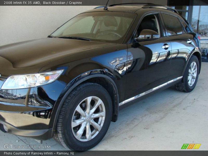 Black Obsidian / Graphite 2008 Infiniti FX 35 AWD