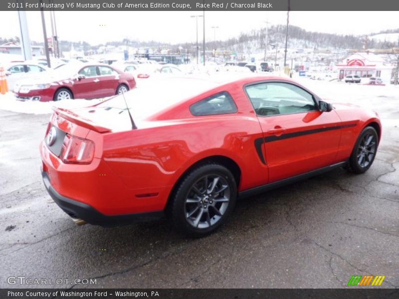 Race Red / Charcoal Black 2011 Ford Mustang V6 Mustang Club of America Edition Coupe