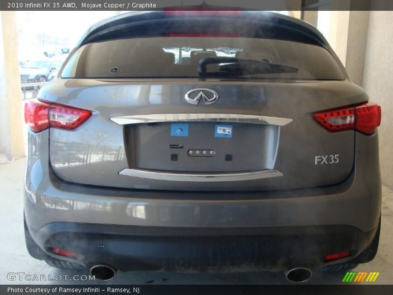 Mojave Copper / Graphite 2010 Infiniti FX 35 AWD