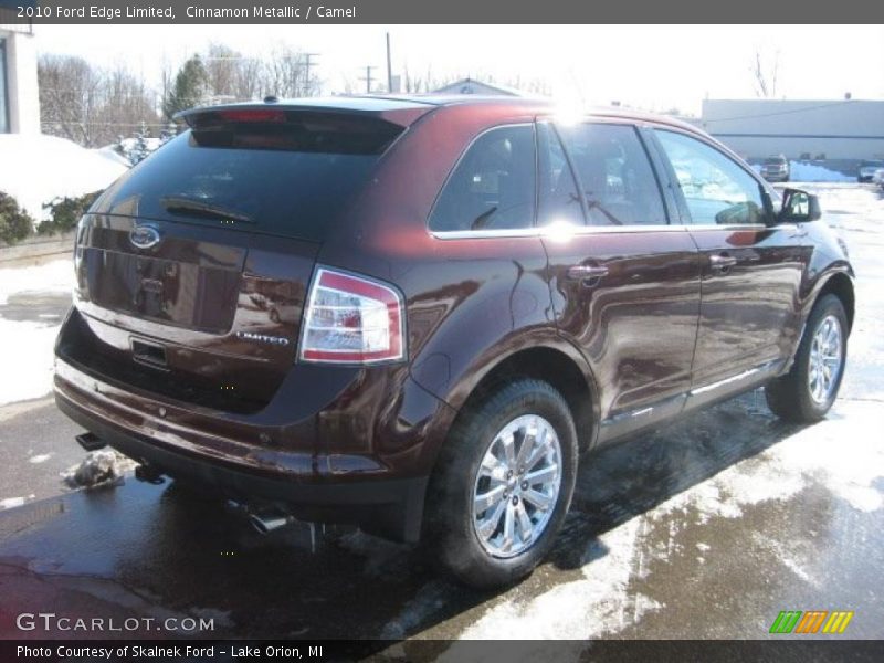 Cinnamon Metallic / Camel 2010 Ford Edge Limited