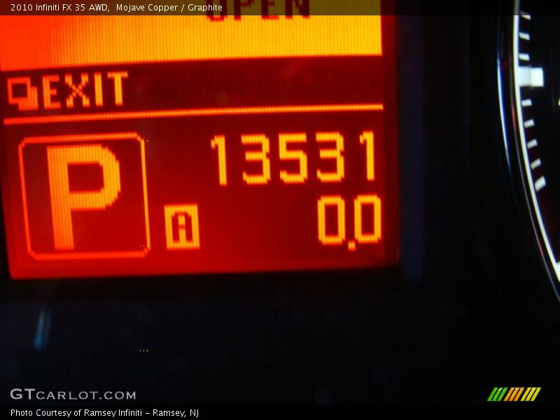 Mojave Copper / Graphite 2010 Infiniti FX 35 AWD