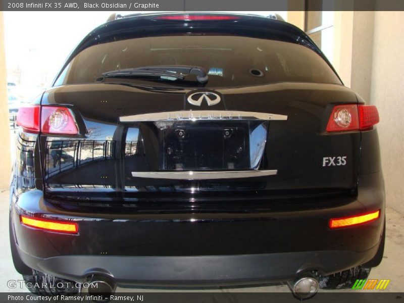 Black Obsidian / Graphite 2008 Infiniti FX 35 AWD