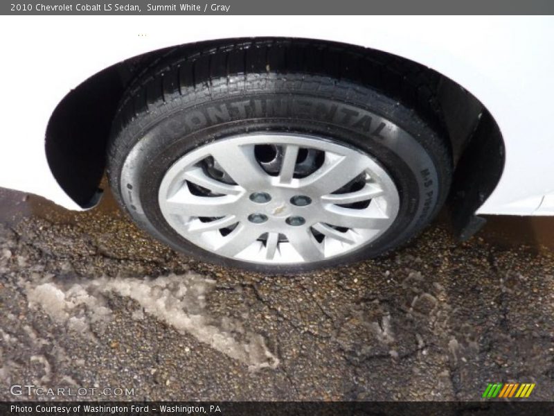 Summit White / Gray 2010 Chevrolet Cobalt LS Sedan