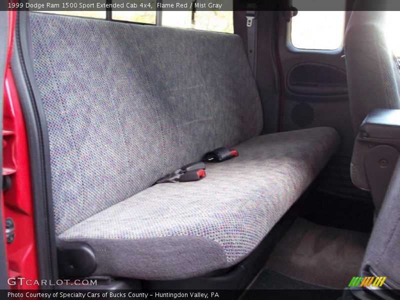  1999 Ram 1500 Sport Extended Cab 4x4 Mist Gray Interior