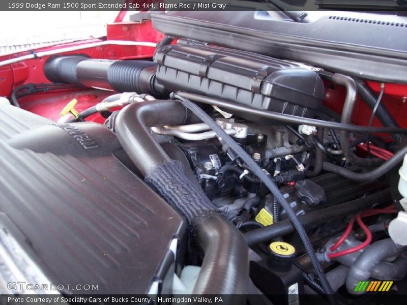  1999 Ram 1500 Sport Extended Cab 4x4 Engine - 5.9 Liter OHV 16-Valve V8