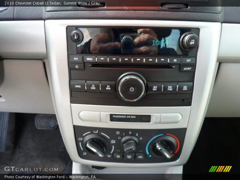 Summit White / Gray 2010 Chevrolet Cobalt LS Sedan