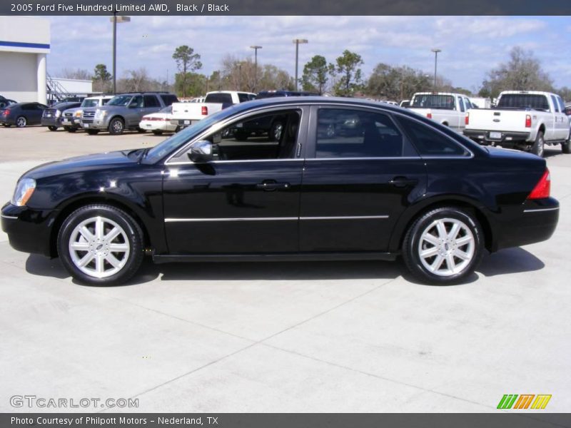 Black / Black 2005 Ford Five Hundred Limited AWD