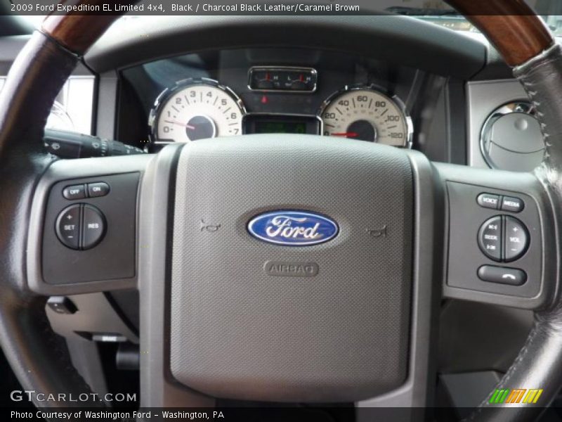 Controls of 2009 Expedition EL Limited 4x4