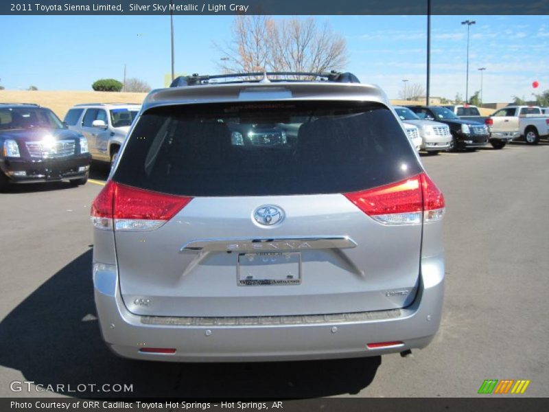 Silver Sky Metallic / Light Gray 2011 Toyota Sienna Limited