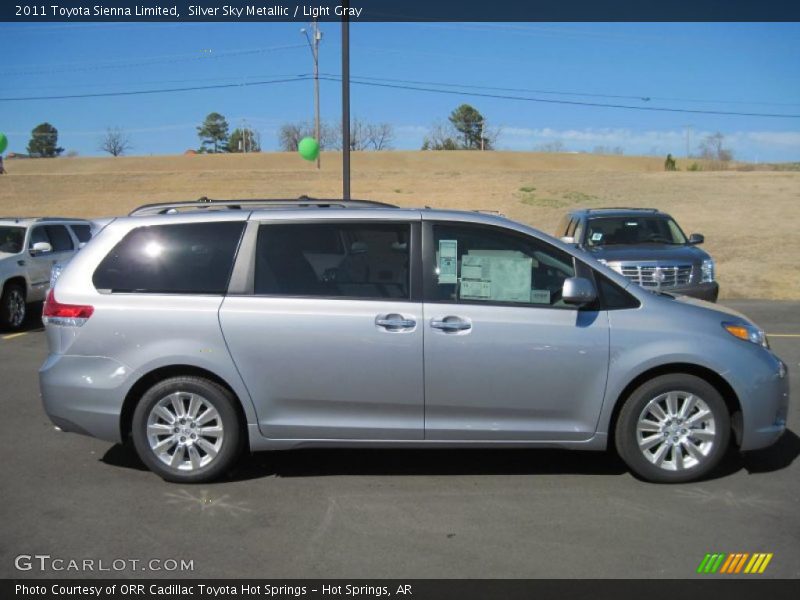  2011 Sienna Limited Silver Sky Metallic