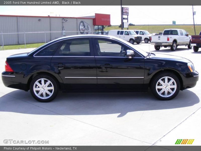 Black / Black 2005 Ford Five Hundred Limited AWD