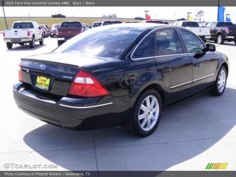 Black / Black 2005 Ford Five Hundred Limited AWD