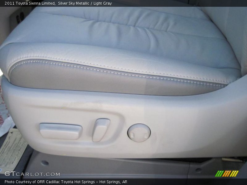 Silver Sky Metallic / Light Gray 2011 Toyota Sienna Limited