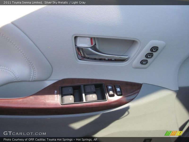 Silver Sky Metallic / Light Gray 2011 Toyota Sienna Limited