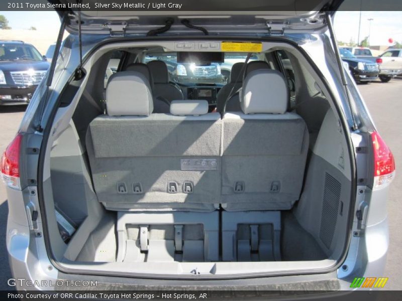 Silver Sky Metallic / Light Gray 2011 Toyota Sienna Limited