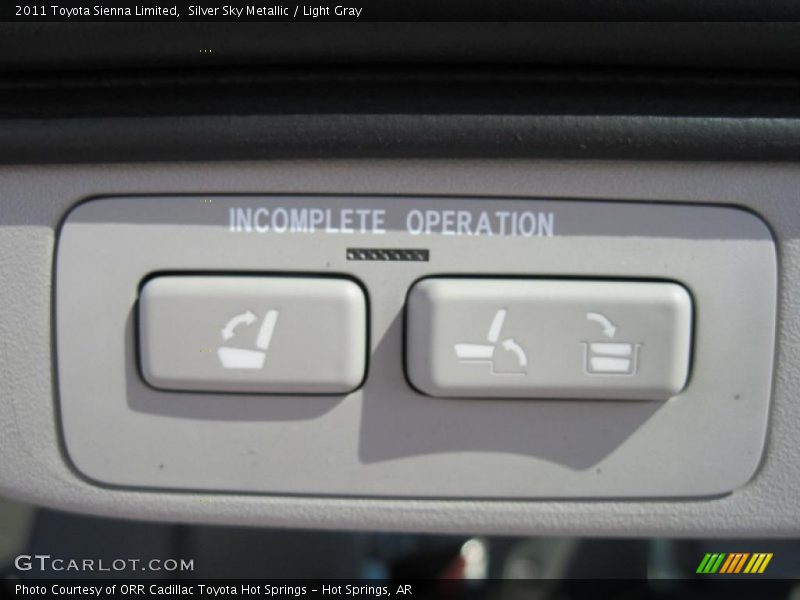 Silver Sky Metallic / Light Gray 2011 Toyota Sienna Limited