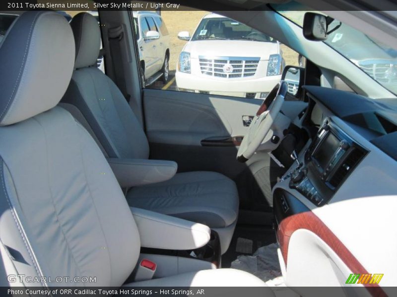 Silver Sky Metallic / Light Gray 2011 Toyota Sienna Limited
