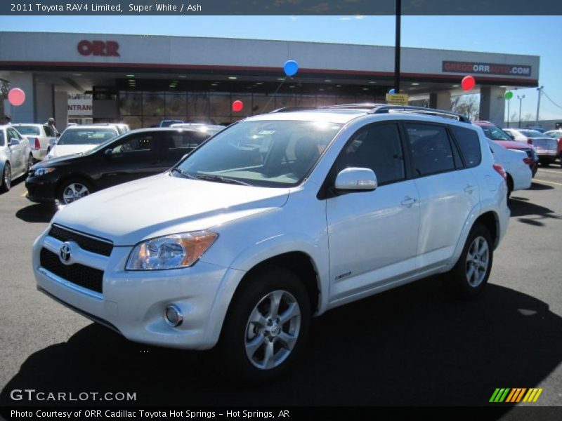 Super White / Ash 2011 Toyota RAV4 Limited