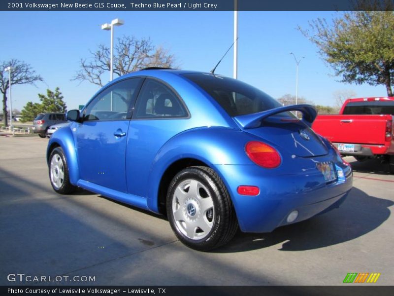 Techno Blue Pearl / Light Grey 2001 Volkswagen New Beetle GLS Coupe