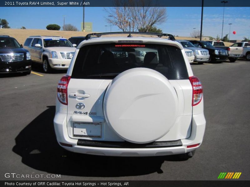 Super White / Ash 2011 Toyota RAV4 Limited