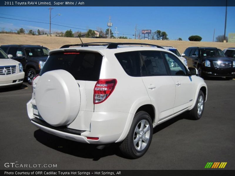 Super White / Ash 2011 Toyota RAV4 Limited