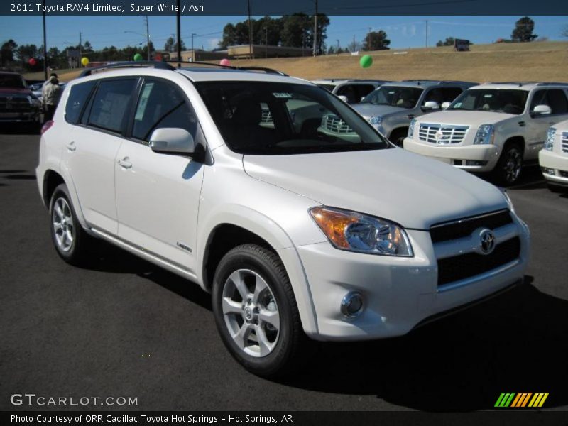 Super White / Ash 2011 Toyota RAV4 Limited