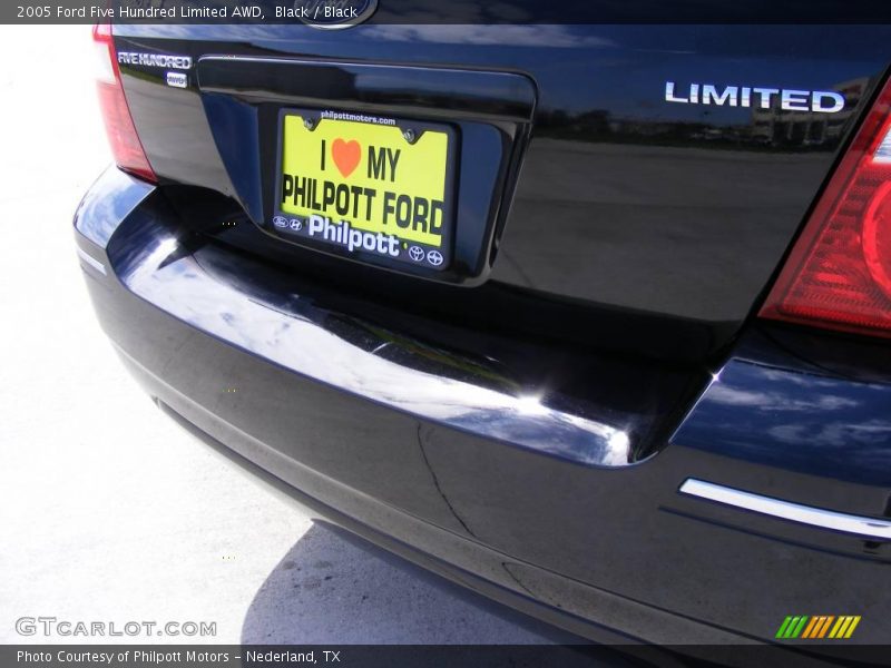 Black / Black 2005 Ford Five Hundred Limited AWD