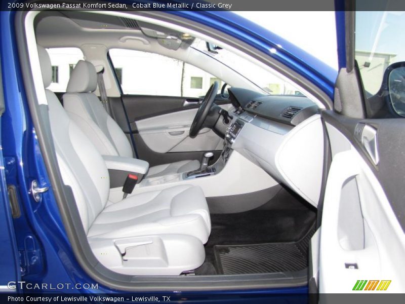 Cobalt Blue Metallic / Classic Grey 2009 Volkswagen Passat Komfort Sedan