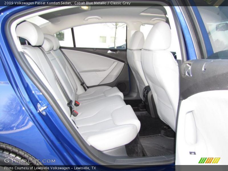 Cobalt Blue Metallic / Classic Grey 2009 Volkswagen Passat Komfort Sedan