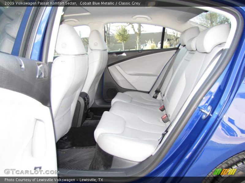 Cobalt Blue Metallic / Classic Grey 2009 Volkswagen Passat Komfort Sedan