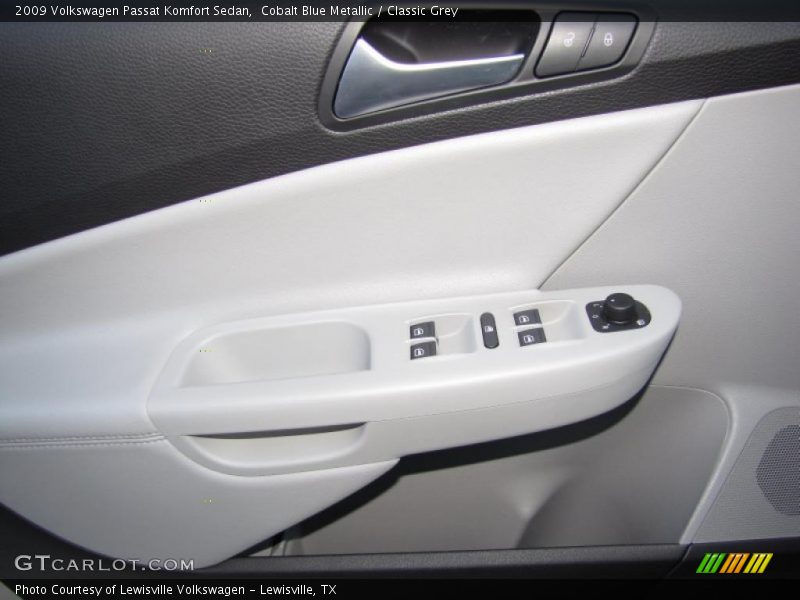 Cobalt Blue Metallic / Classic Grey 2009 Volkswagen Passat Komfort Sedan